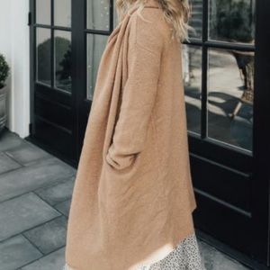 Tan Genevieve Cardigan